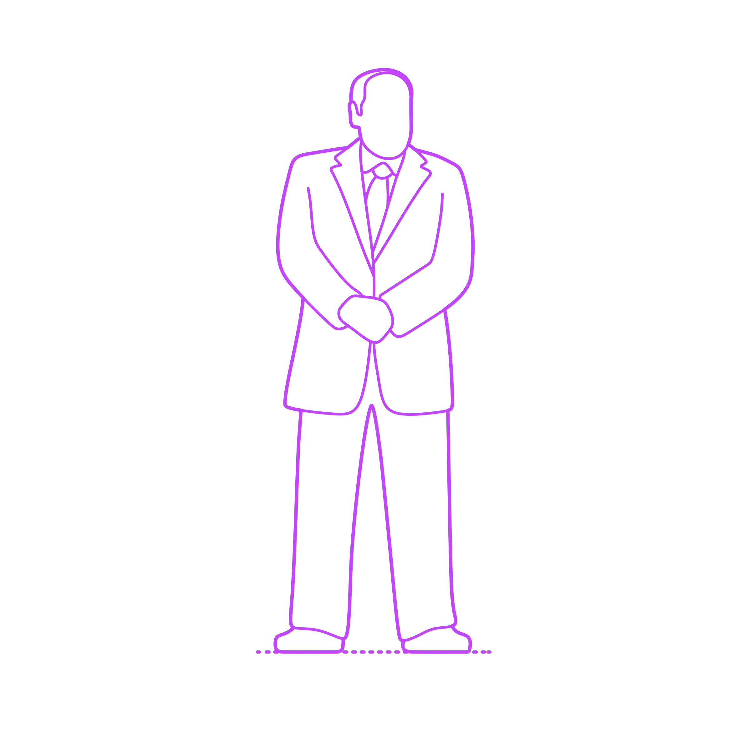 Pop Culture Criminals Tony Soprano Outline Icon Svg Set Free Vectors